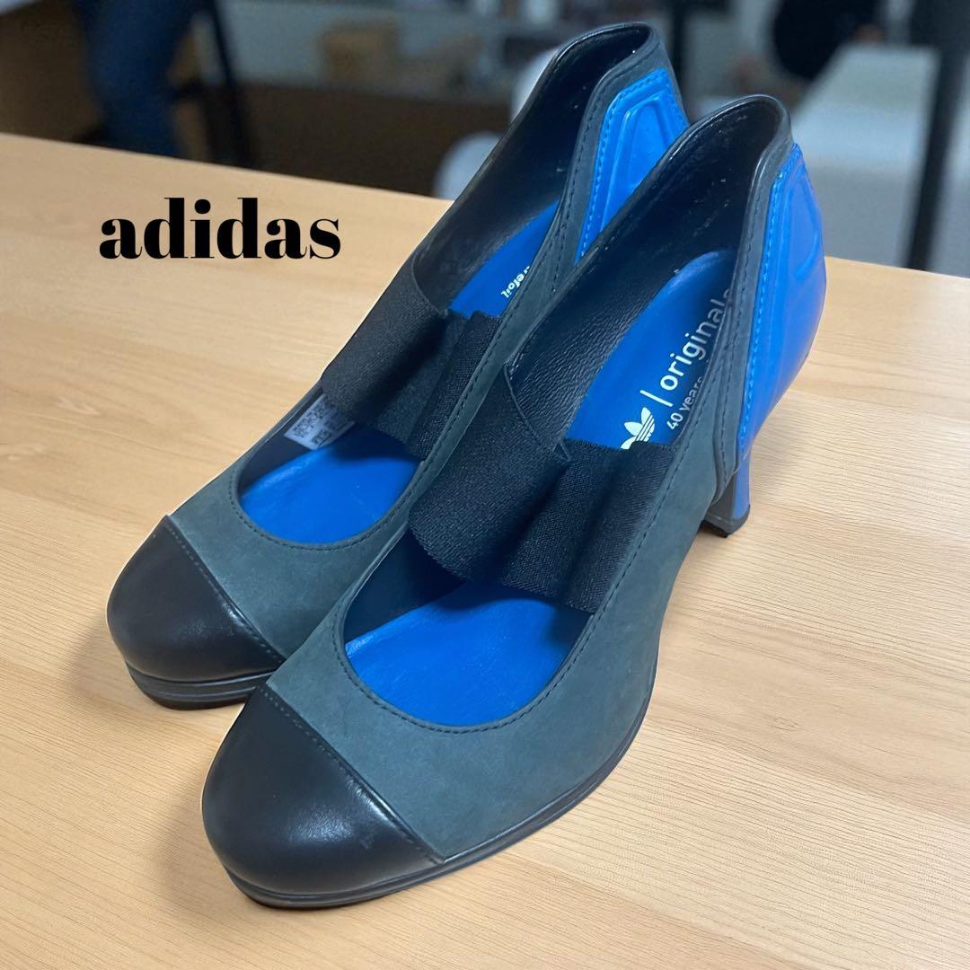 レア Adidas アディダス パンプス ZX HEEL ブルー 22.5 - メルカリ