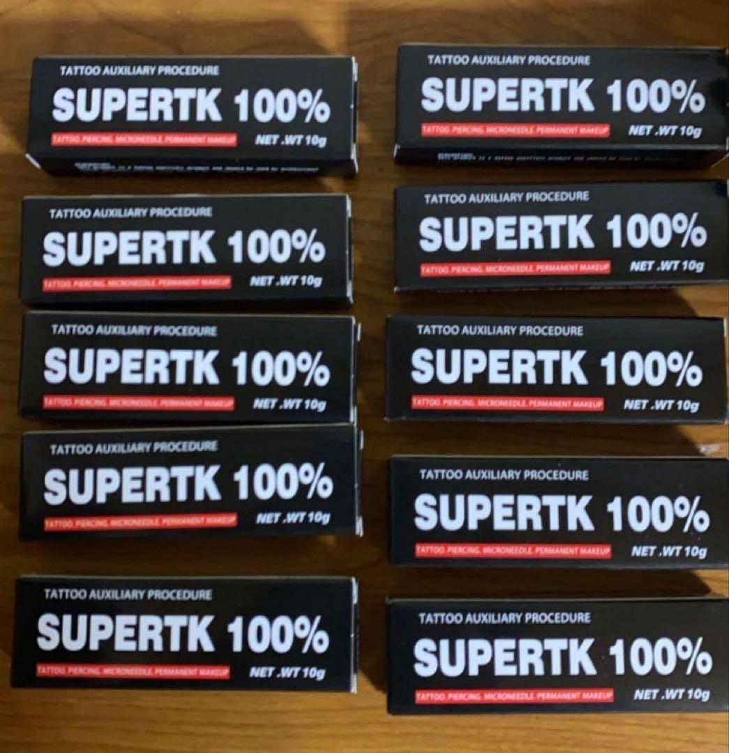 20本セットSUPER 最上位モデル100% 麻酔クリーム 10g 医薬部外品7 TKTXスーパーネオ 麻酔クリーム 濃度100% SUPER NEO 1本 - ゴッド