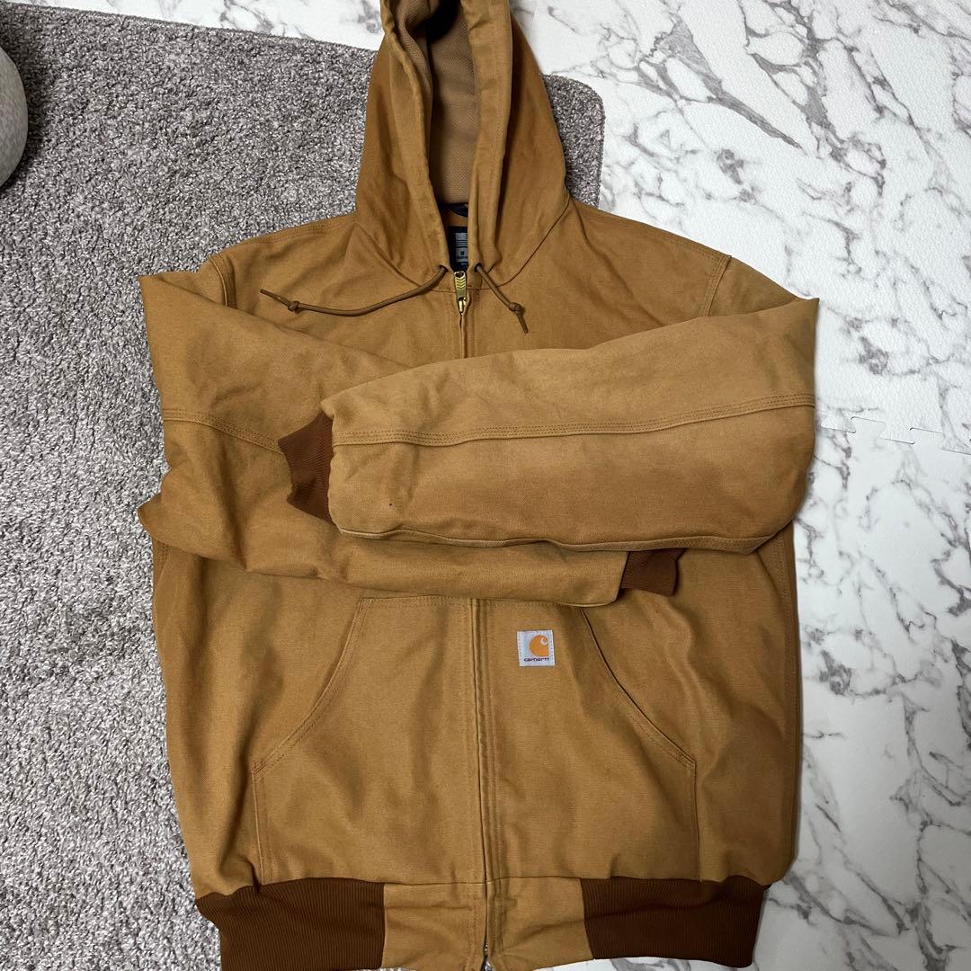 も*天様 Carhartt ブラウン アクティブジャケット メンズ 希少 楽天市場】90s USA製 希少サイズ S □ カーハート アクティブ