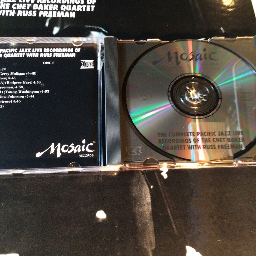 Mosaic限定盤CD チェット・ベイカー・カルテット ウィズ・ラス