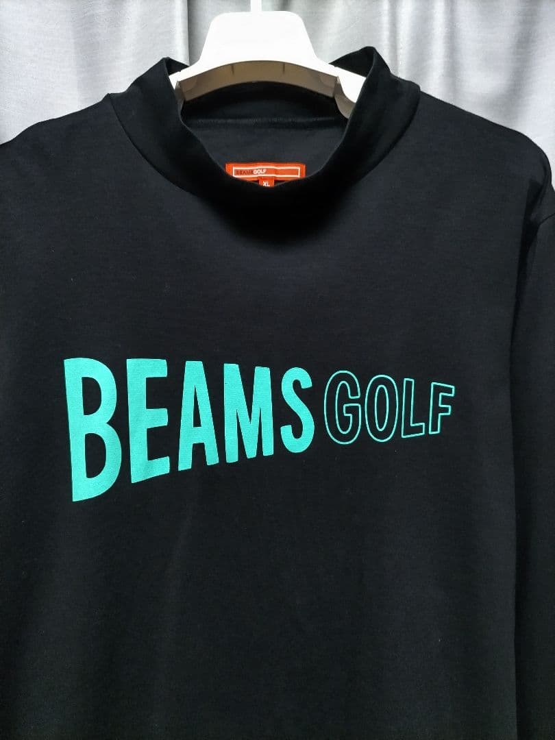 ビームスゴルフ　モックネック　黒 BEAMS GOLF（ビームス ゴルフ）ORANGE LABEL / フラップポケット