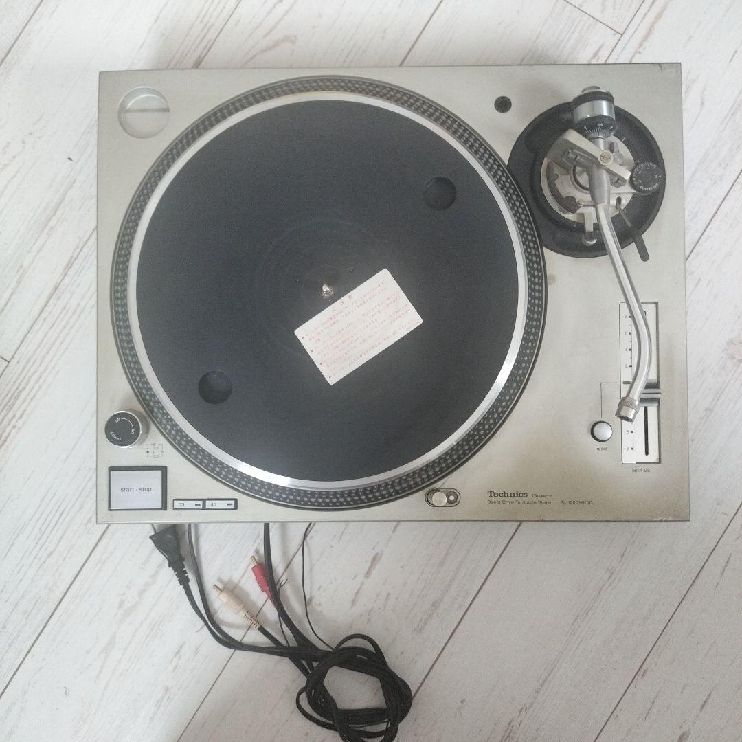 Technics ターンテーブル　MK3D ジャンク 通電確認 Technics ターンテーブル MK3D ジャンク 通電確認 - メルカリ