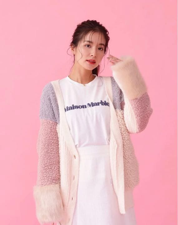 maison marble モコモコガウン