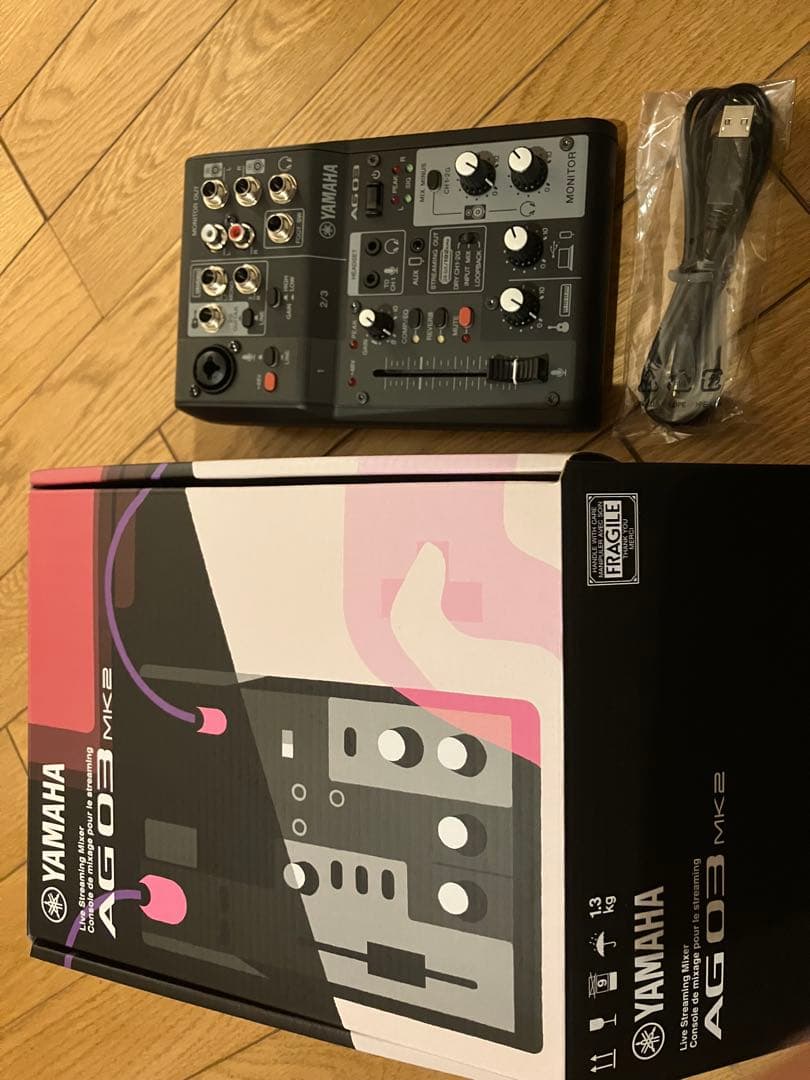 DTM・DAW AG03 Mk2 Amazon.com: Yamaha AG03MK2 White 6-Channel Live Streaming Loopback