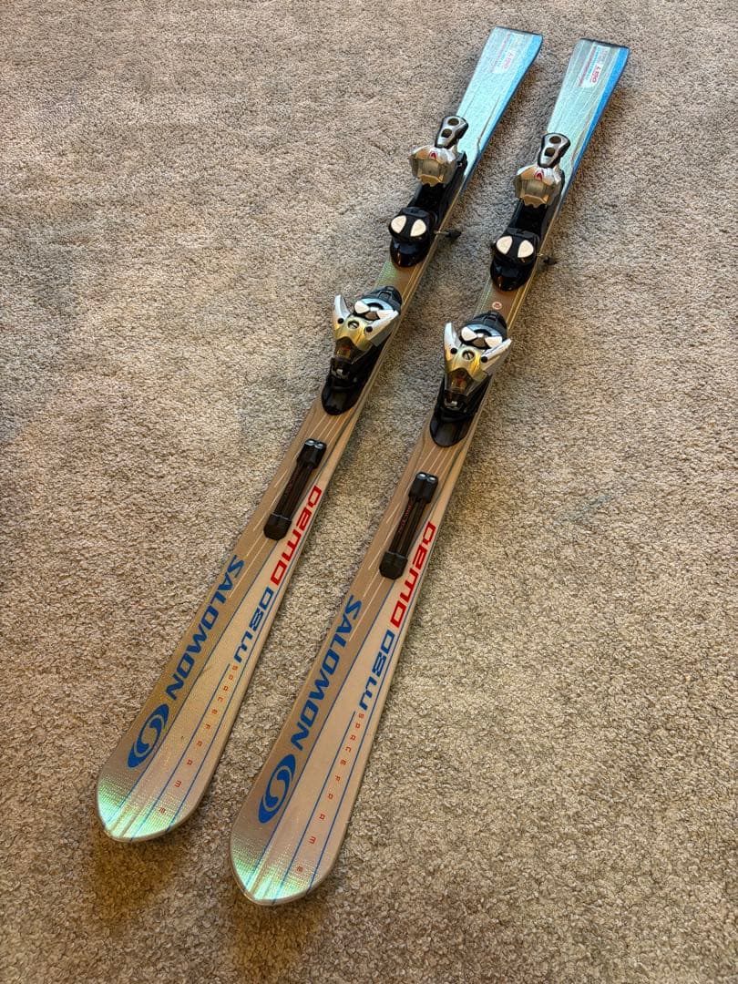 雪Q-630 SALOMON スキー板 150cm 前後スライド - メルカリ