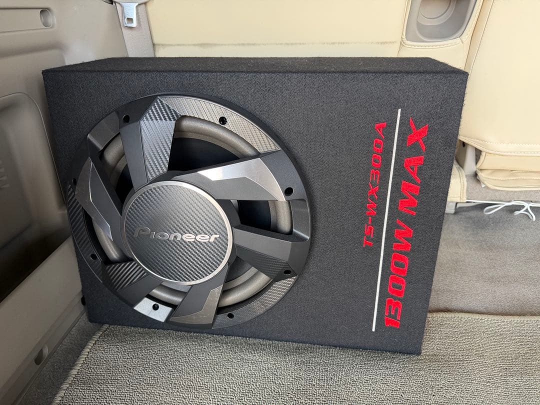 Pioneer TS-WX300A ウーファー パイオニア 1300W MAX - メルカリ