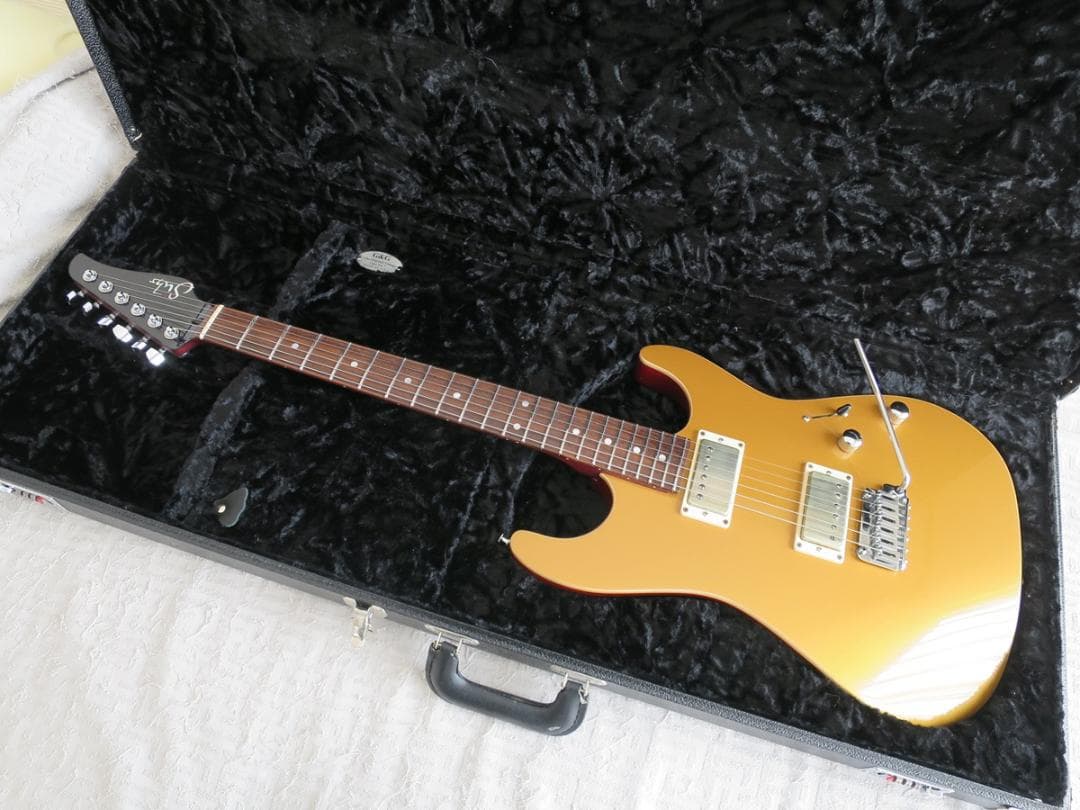 ギター Suhr Pete Thorn Signature Standard Suhr Pete Thorn Signature Standard HH Electric Guitar - Gold