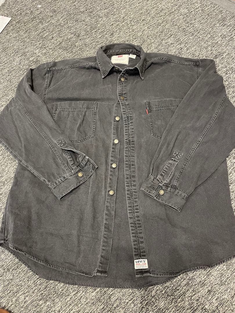 90s Levi's リーバイス デニムシャツ ビッグシルエット ハルキの古着