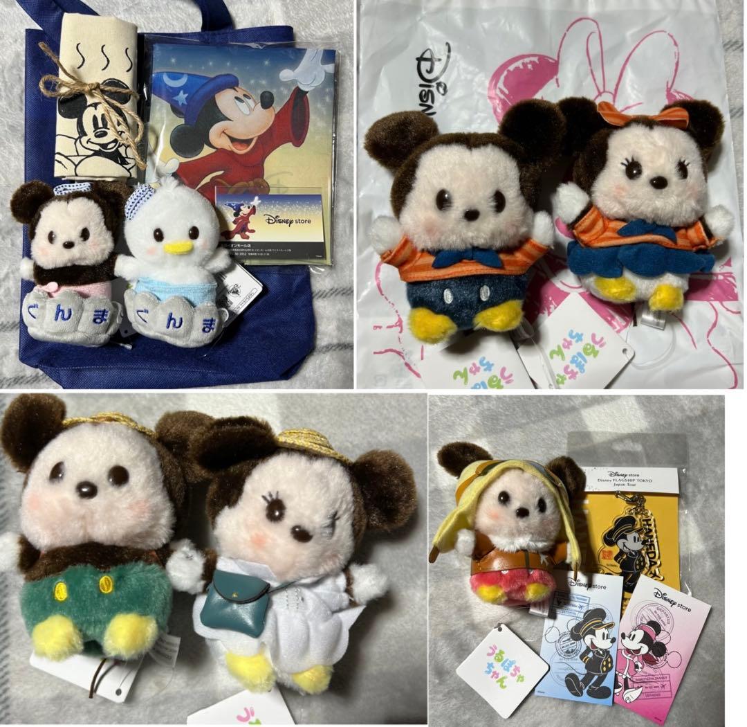 ディズニーストア 各会場限定 うるぽちゃちゃん＆トートバッグ 等