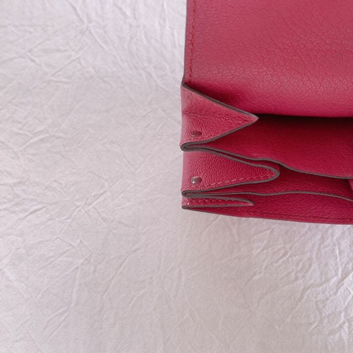 《used》HERMES ケース ピンク