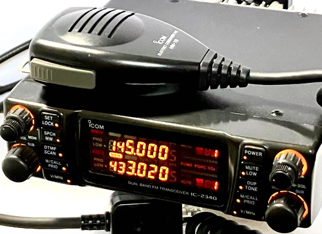 アイコム IC-2340D 45w アマチュア無線機　アマチュア無線 送料無料】IC-2730D アイコム 144/430MHz帯 同時受信 50W機 IC2730D
