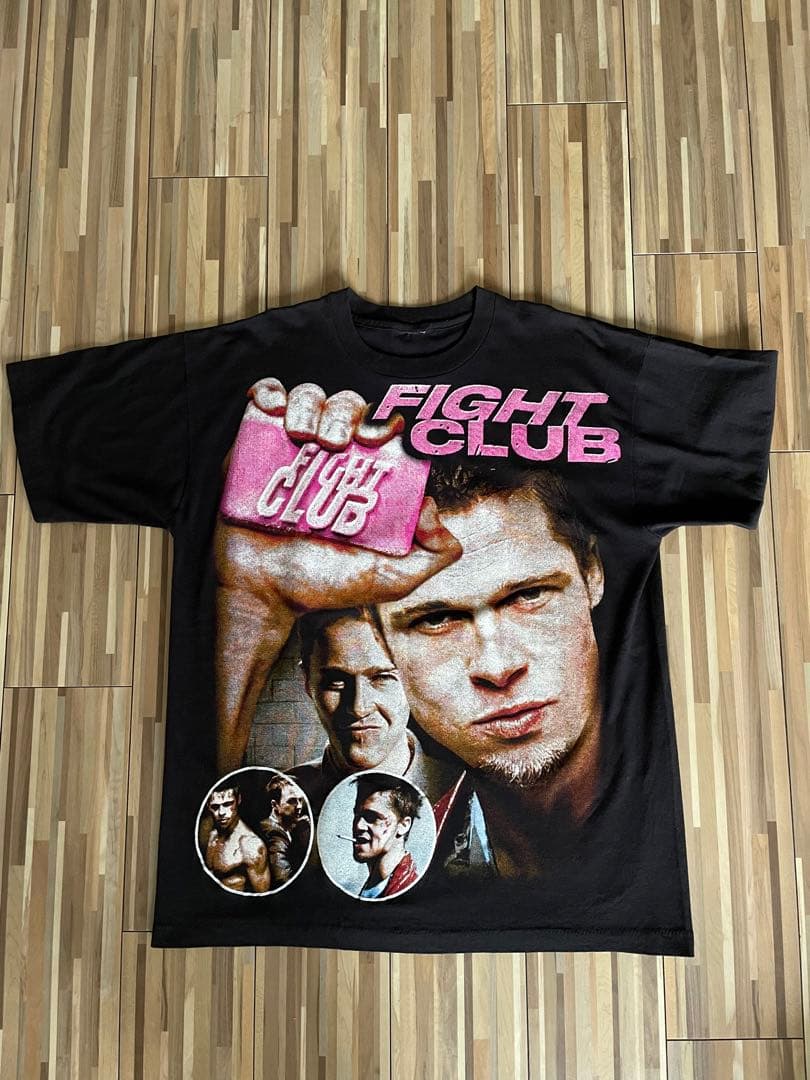 ファイトクラブ Fight Club ブラッド・ピット】映画 TシャツXL - メルカリ