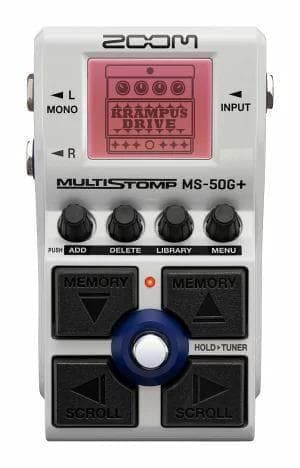 【未使用】ZOOM / MS-50G+ マルチストンプペダル Amazon.co.jp: ZOOM ズーム MS-50G+マルチストンプペダル ホワイト 白