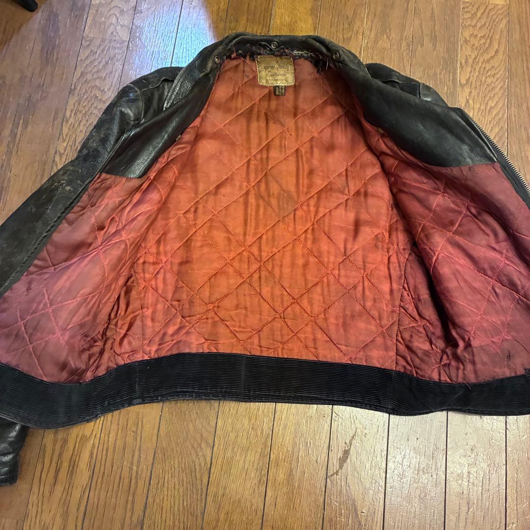 50s sears レザージャケット ライダース vintage USA製 - メルカリ