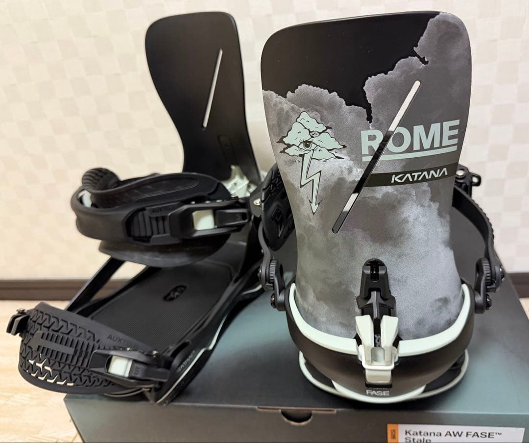 新品】1/5まで値下げ！ROME Katana FASE ビンディング M/L - メルカリ