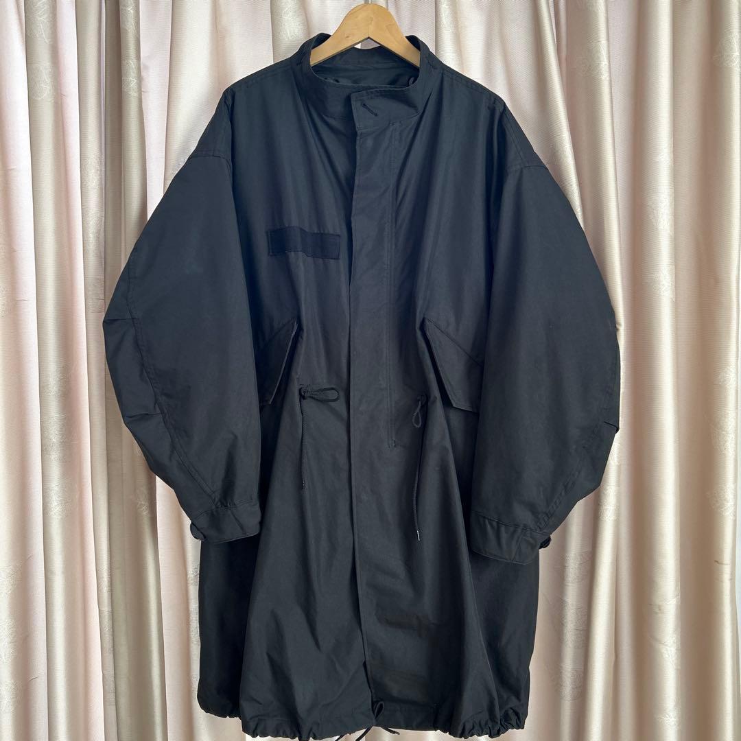 FREAK'S STORE ブラック モッズコート F21-TKF-25 FREAK'S STORE（フリークスストア） モッズコート コート M-64