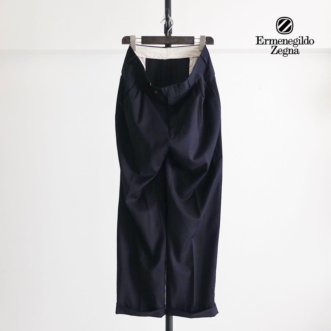 1990s Ermenegirdo Zegna 2タックワイドトラウザーズ - メルカリ