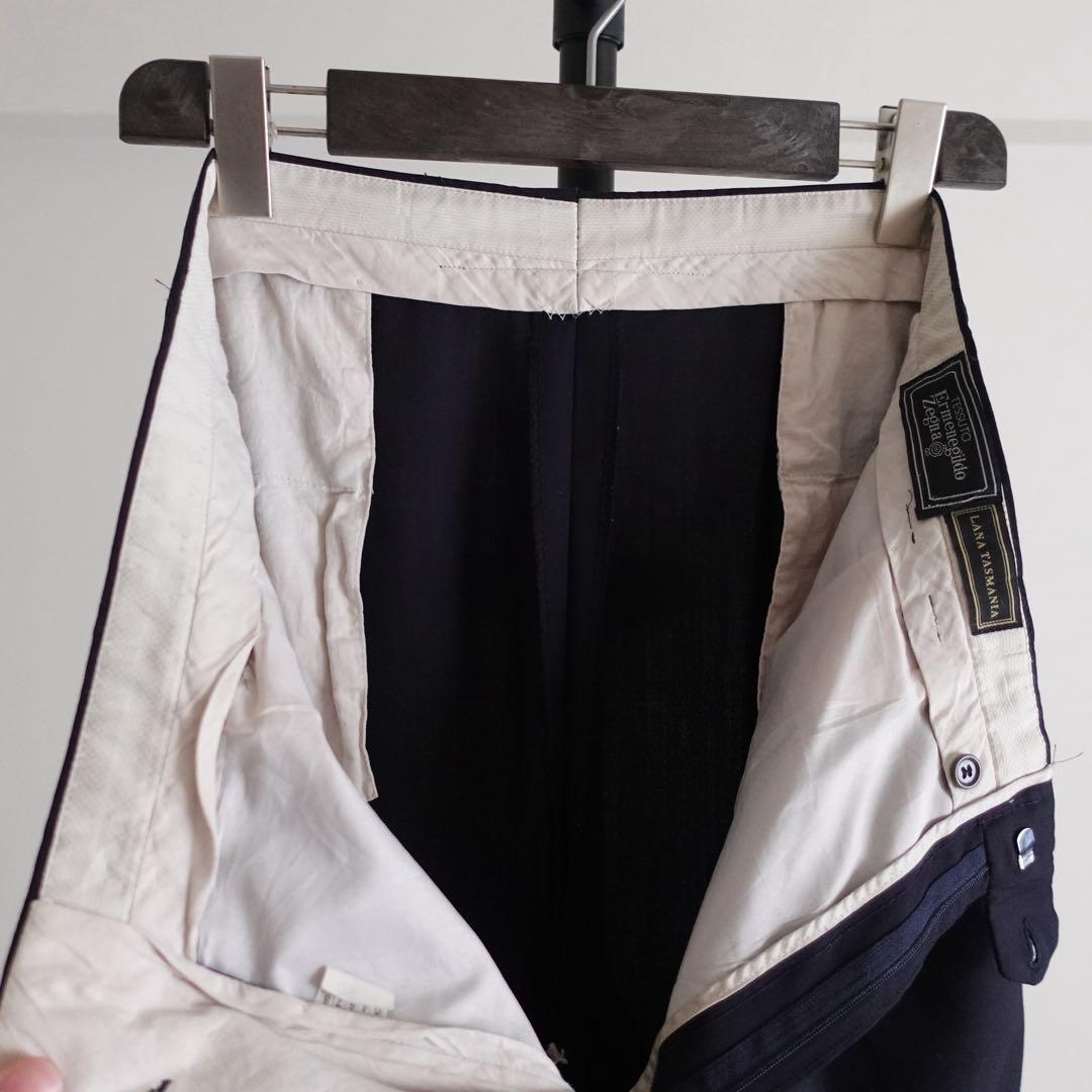 1990s Ermenegirdo Zegna 2タックワイドトラウザーズ - メルカリ