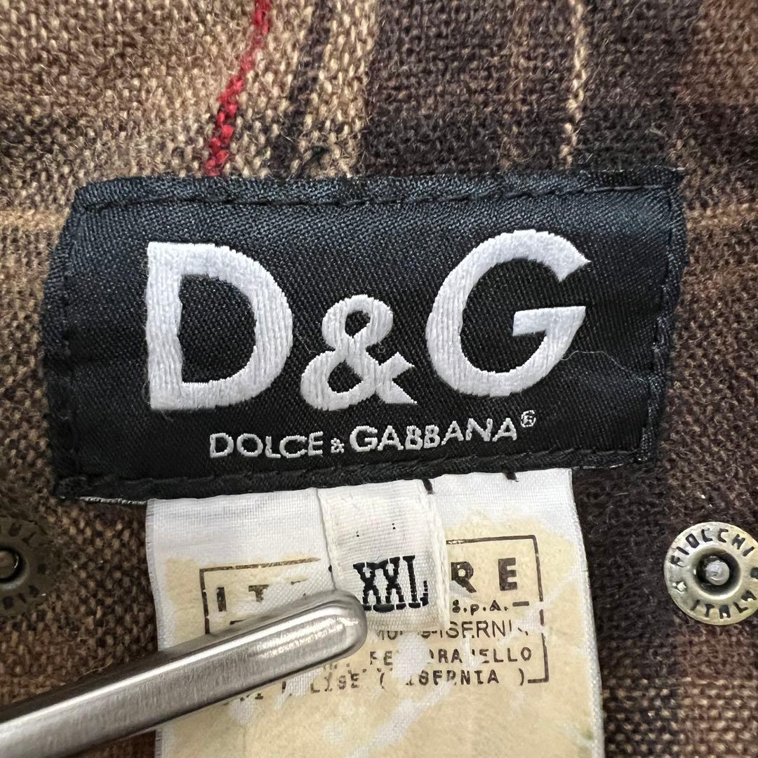 短丈肉厚 DOLCE&GABBANAドルチェアンドガッバーナ デニムジャケットの