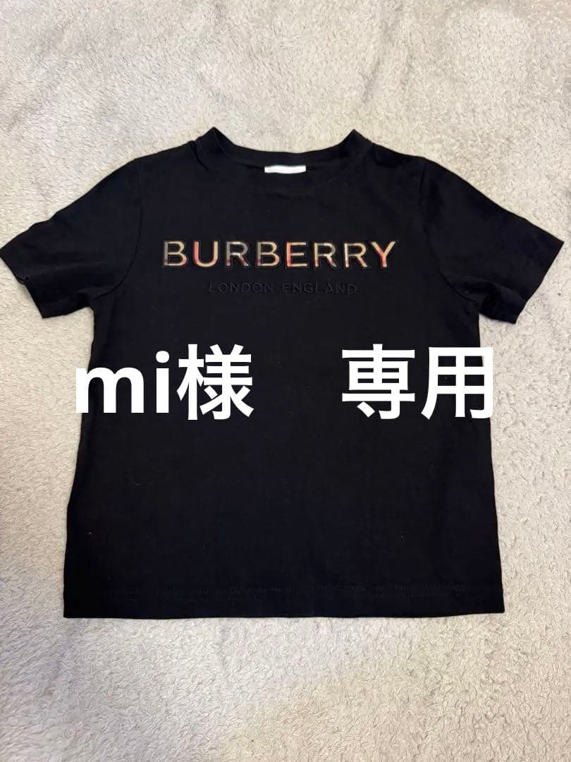 『最終値下げ』BURBERRY ブラック Tシャツ 4Y 楽天市場】BURBERRY バーバリー コットン Tシャツ メンズ トップス