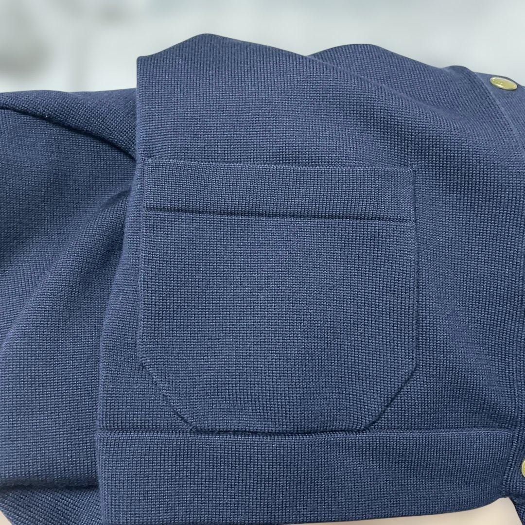 美品〉トラディショナルウェザーウェア アークリーニット ネイビー XS