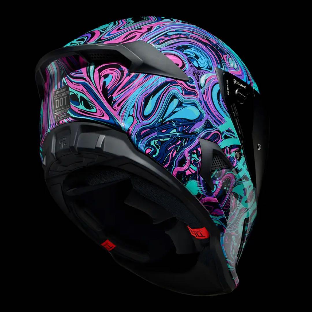 RUROC ATLAS 4.0 HELMET-LUCID WAVES - メルカリ