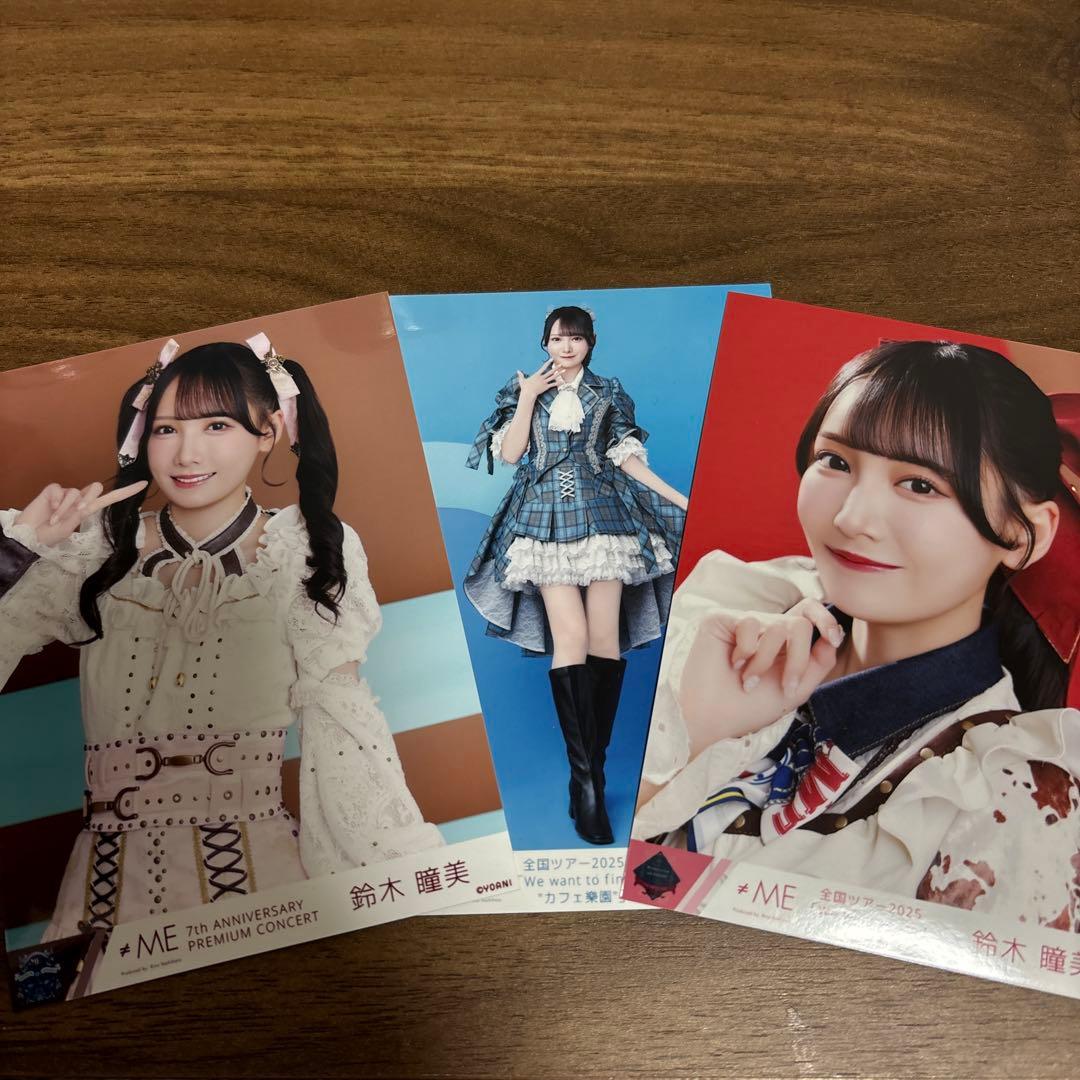 ノイミー 鈴木瞳美 カフェ樂園 2025 生写真 - メルカリ