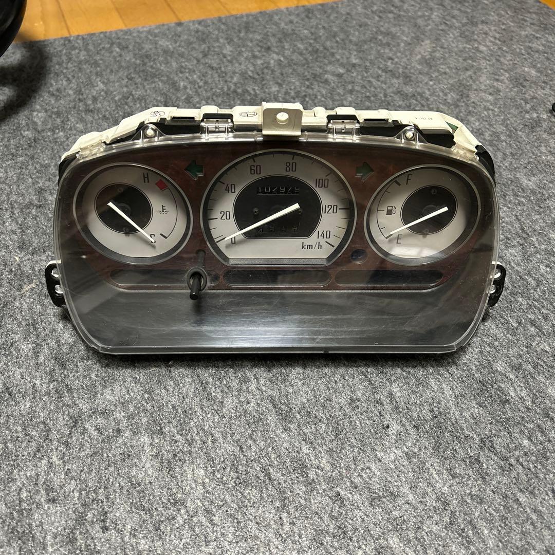 希少 l700 l710 ミラ ミラジーノ 純正木目調スピードメーター - メルカリ