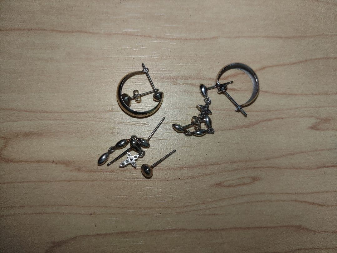 果*％様 プラチナ ピアス pt900 k14 14金 アクセサリー 総重量4. 楽天市場】プラチナ PT900 K18YG K18PG K18 18金 金 地金ピアス 地金