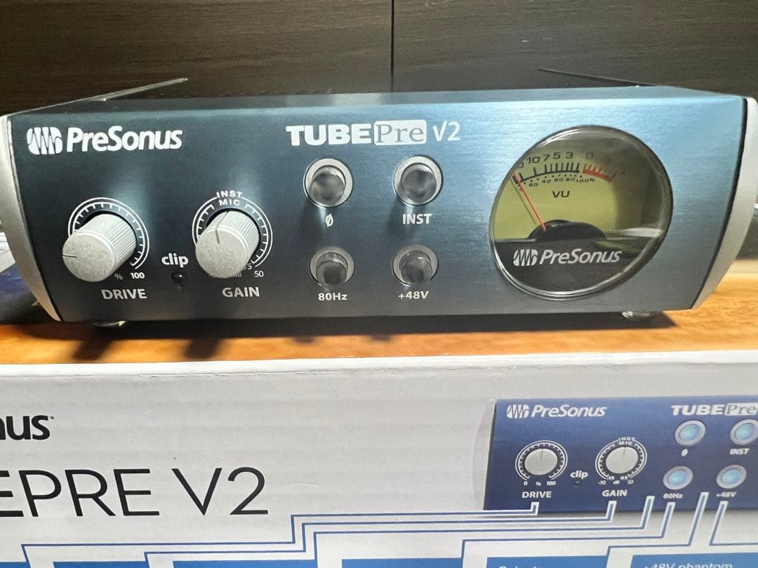 PreSonus TubePre V2 真空管交換済み PreSonus TubePre V2レビュー！ 超高コスパの真空管プリアンプ | かぴろぐ