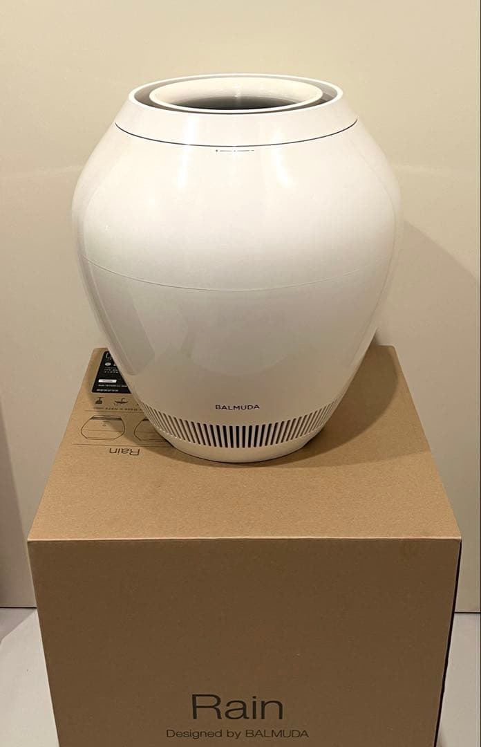 BALMUDA Rain Wi-Fi 置き型加湿器　ERN-1100UA-WK 2021年モデル】 バルミューダ レイン 加湿器 Wi-Fi 非対応 BALMUDA
