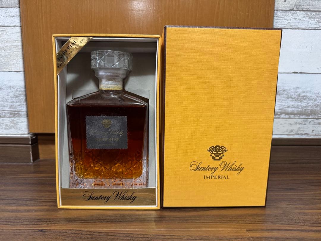 Suntory Whisky Imperial ギフトボックス入り 楽天市場】【レトロ：特級表示】サントリーウイスキー インペリアル 43