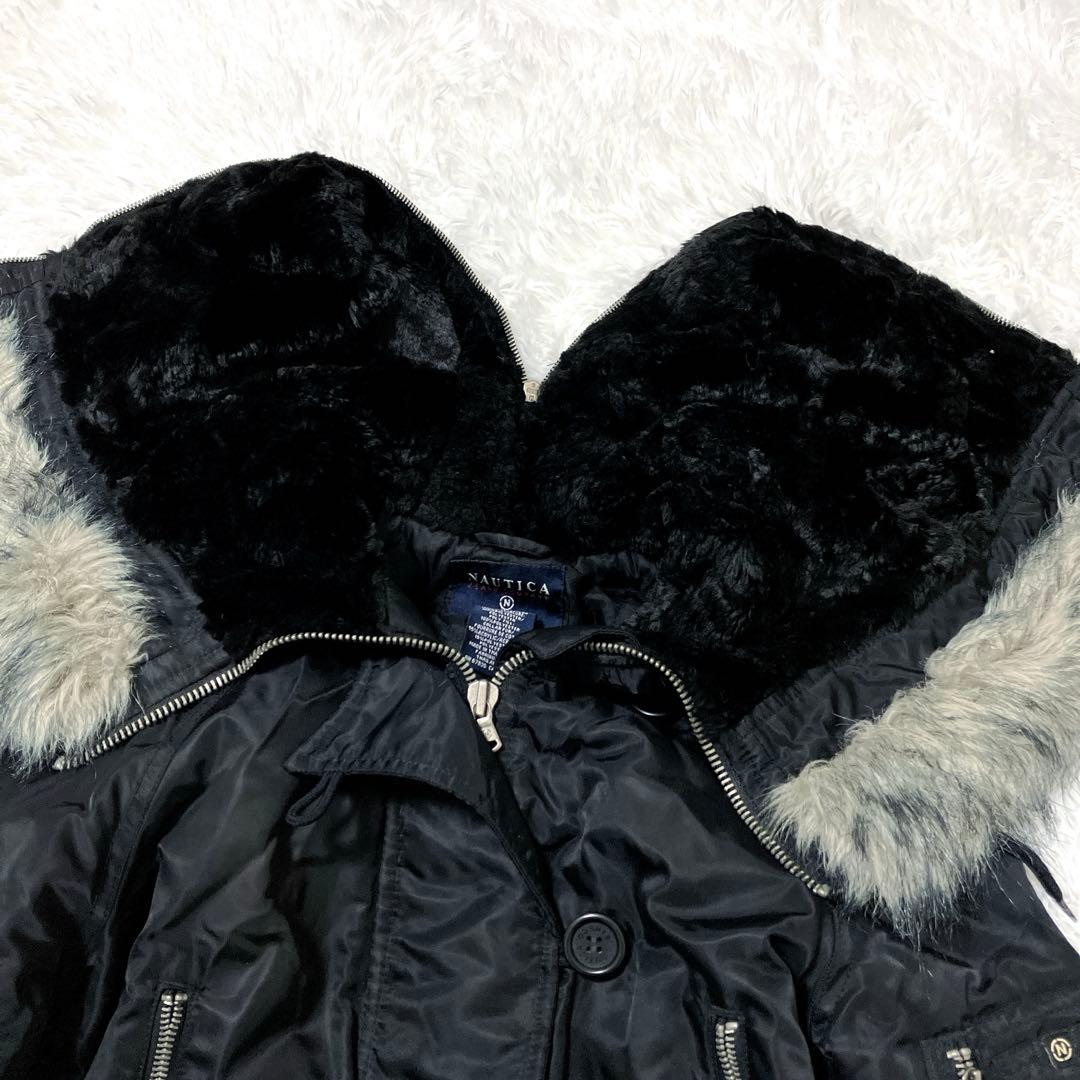 NAUTICA N-2B N2B black flight bomber jkt - メルカリ