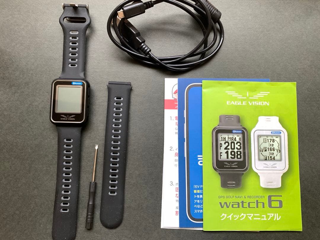 ラウンド用品・アクセサリー EAGLE VISION watch 6 EV-236 イーグルビジョン(EAGLE VISION) ゴルフ 計測器 WATCH6 EV-236