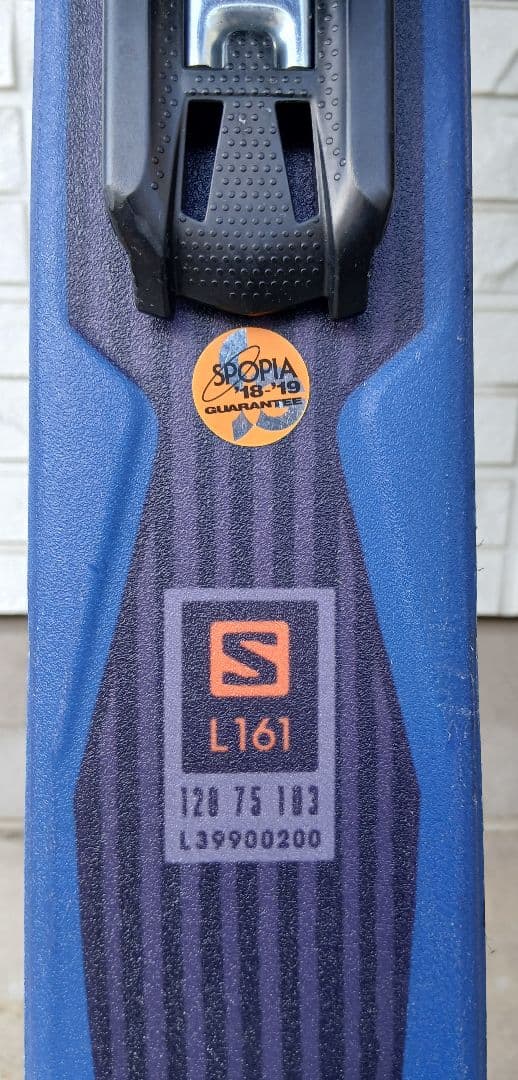 17 18 Salomon XDR 75 161cm 調整式バインディング付き - メルカリ