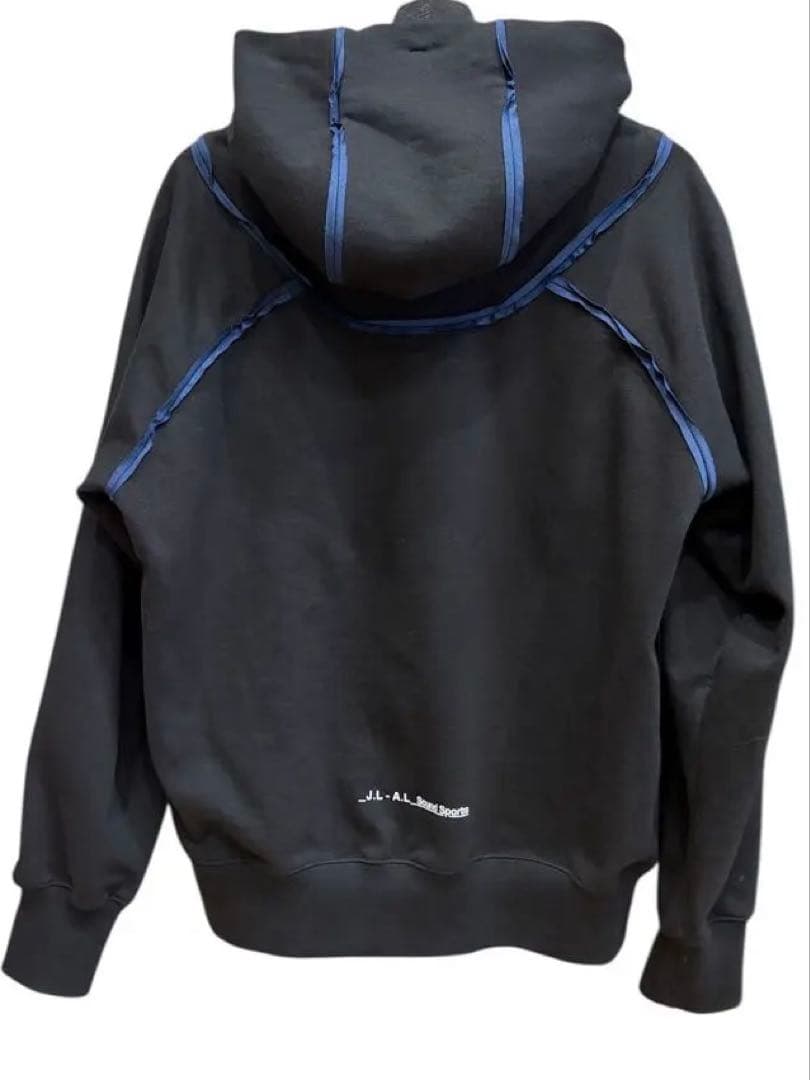 _J.L-A.L_×Sound Sports Hoodie Black