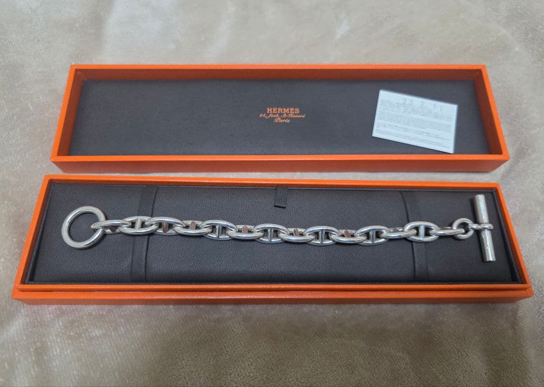 HERMES シェーヌダンクル GM 14コマ エルメス ブレスレット シェーヌダンクル GM 14コマ | 東京銀座の