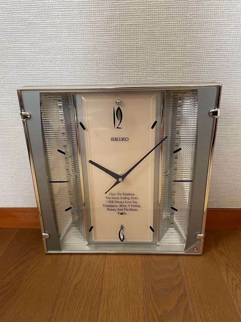 ★SEIKO セイコー イルミナ からくり時計　中古 Amazon.co.jp: セイコークロック 掛け時計 からくり時計 電波時計