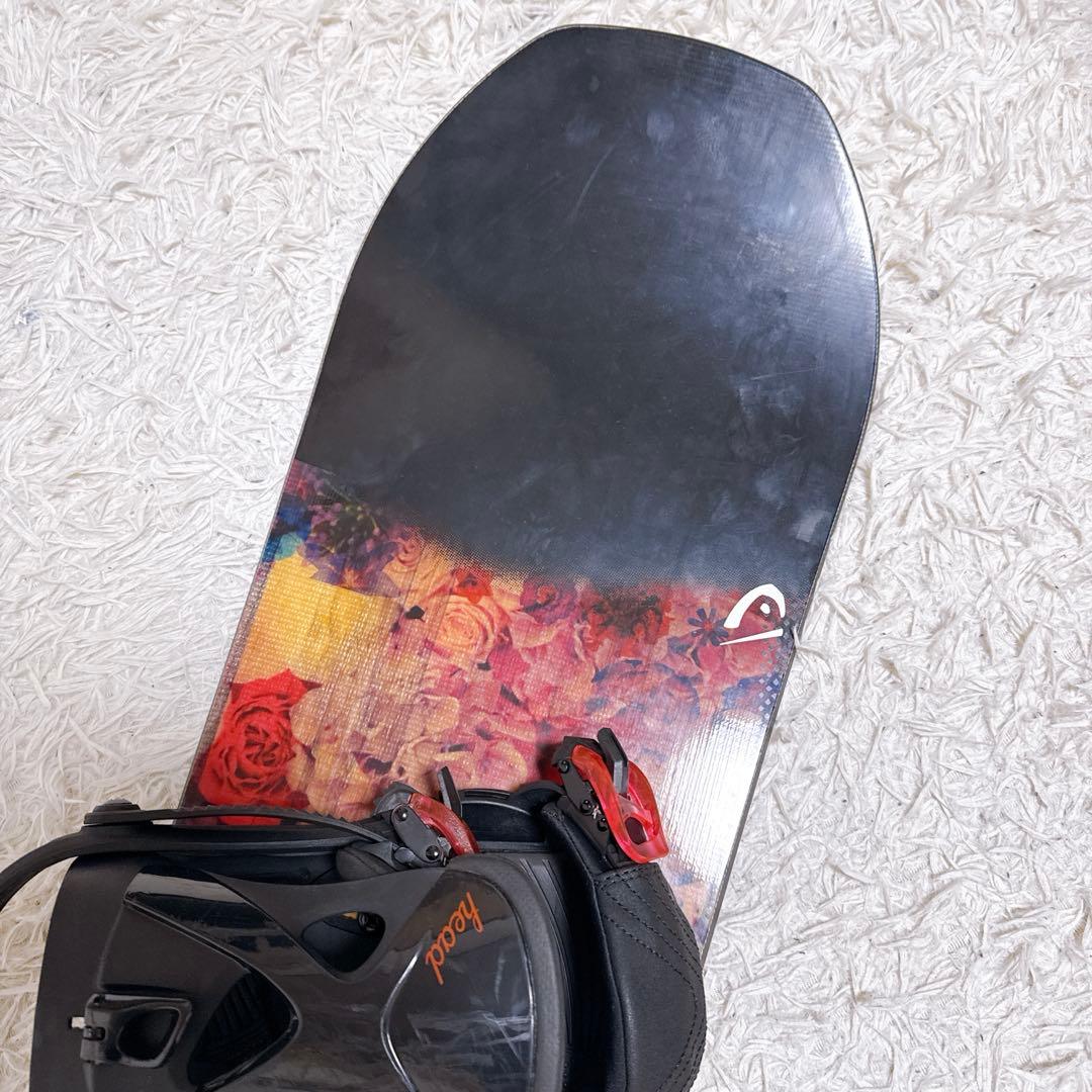 美品】 HEAD スノーボード SPRING スプリング 花柄 142cm - メルカリ