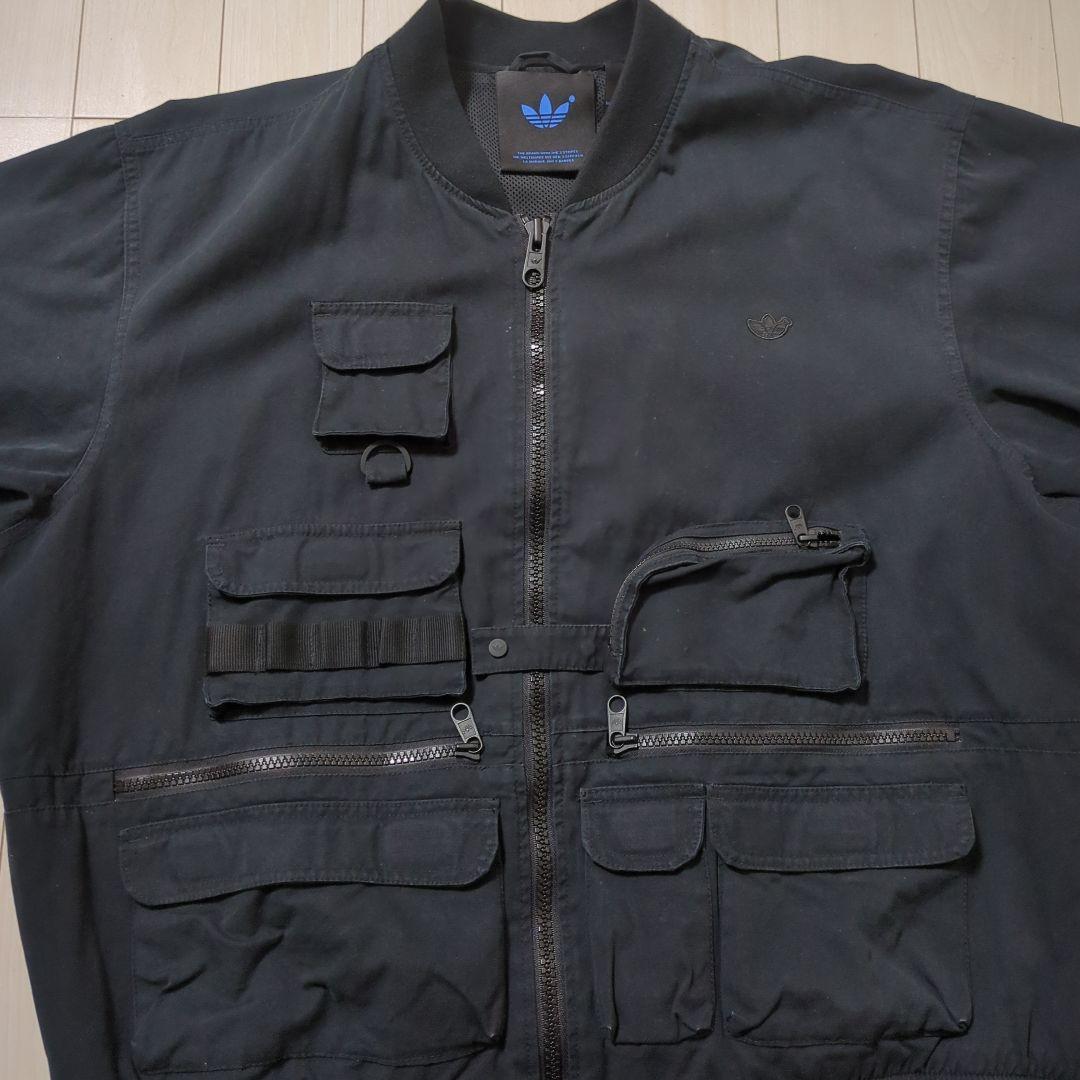 稀少サイズ4XO】アディダス オリジナルス ブルー・バージョン ジャケット