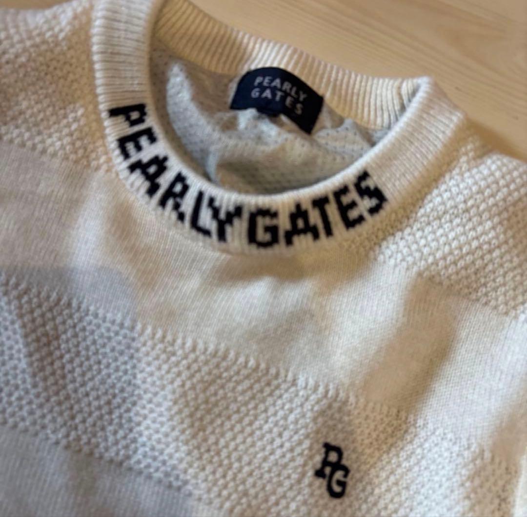 PEARLYGATES 裏付きニット PEARLY GATES（パーリーゲイツ） ニット セーター 「PEARLY GATES」裏
