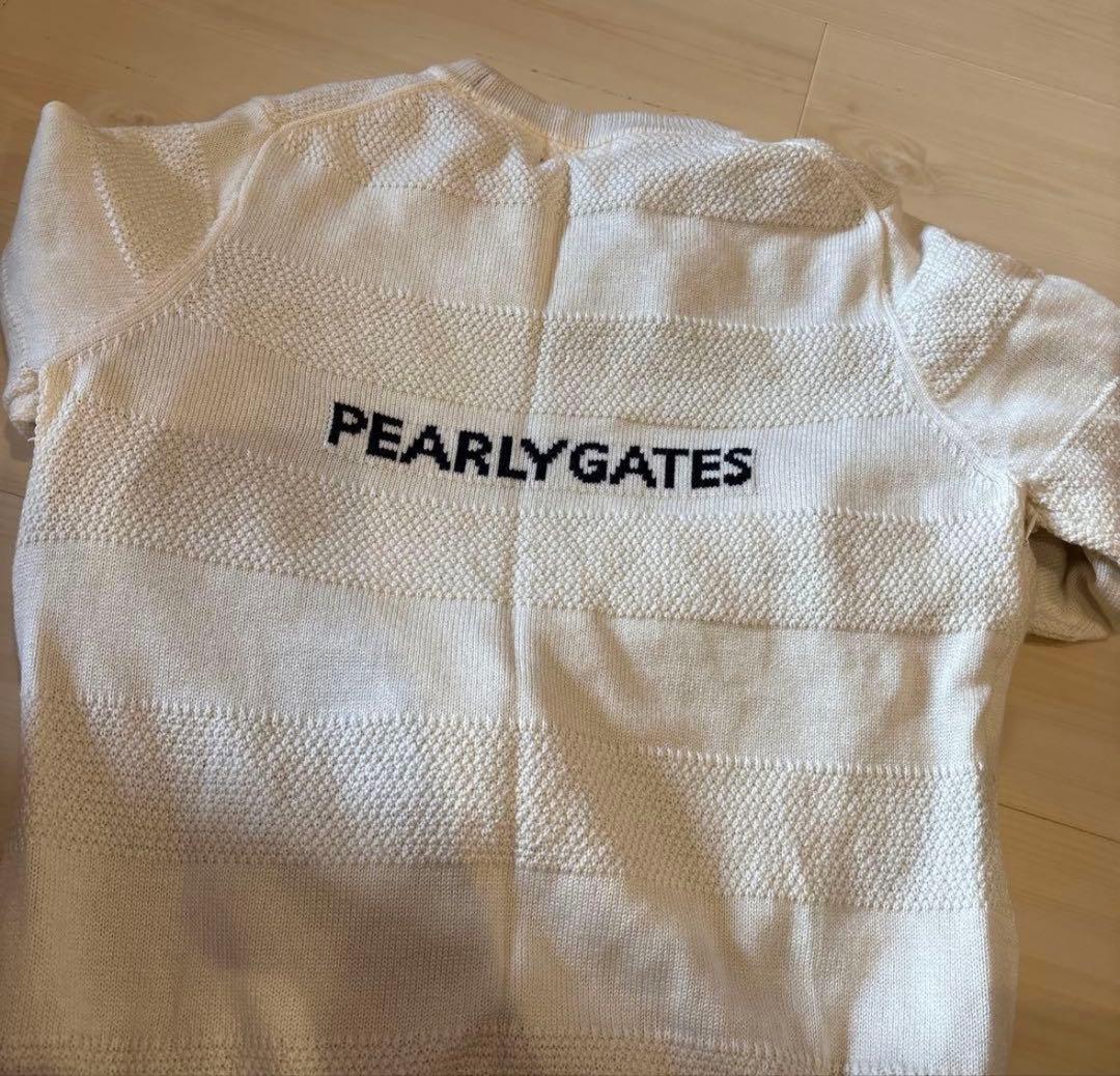 PEARLYGATES 裏付きニット - メルカリ