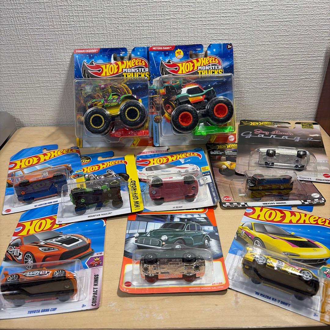 ミニカー まとめ売り ホットウィール モンスタートラック マッチ