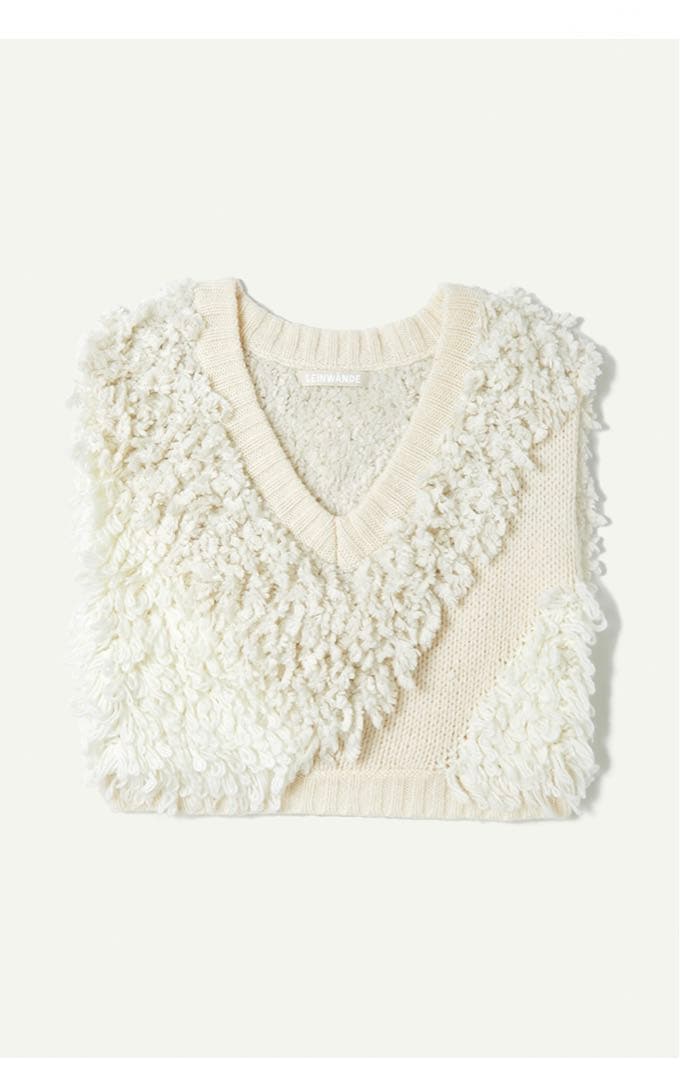 leinwande mix roop sleeveless sweater