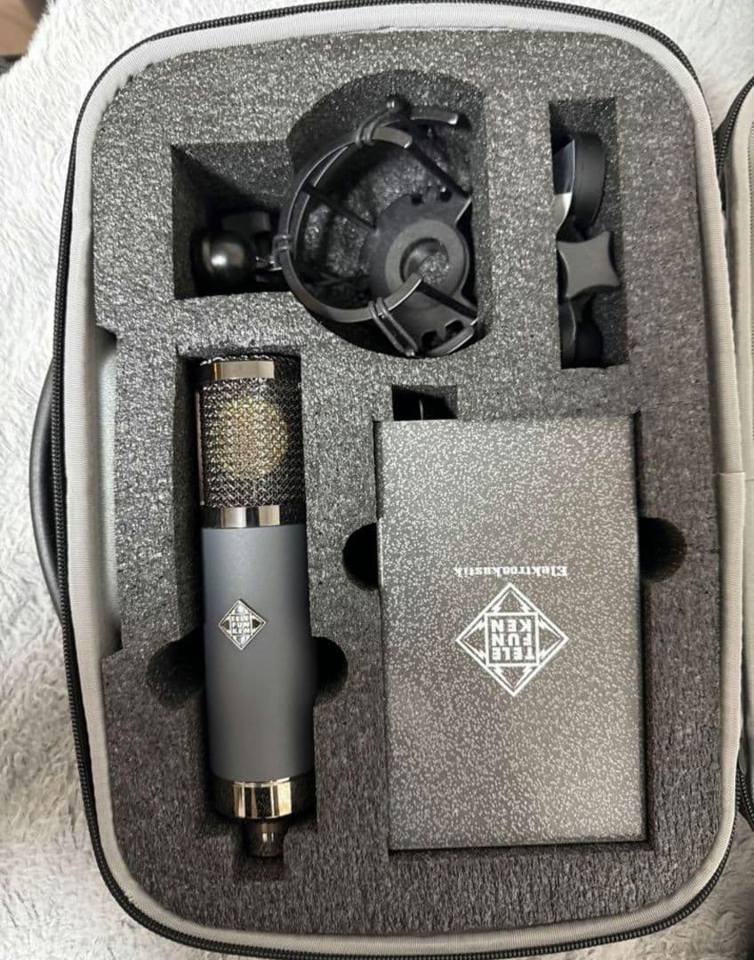 Telefunken TF-51 コンデンサーマイク 【TF51】 Telefunken Elektroakustik TF51 Tube Condenser Microphone - Matched