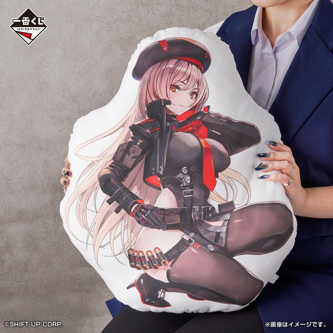 一番くじ B賞 勝利の女神 NIKKE ラピ クッション 約45cm おまけ付
