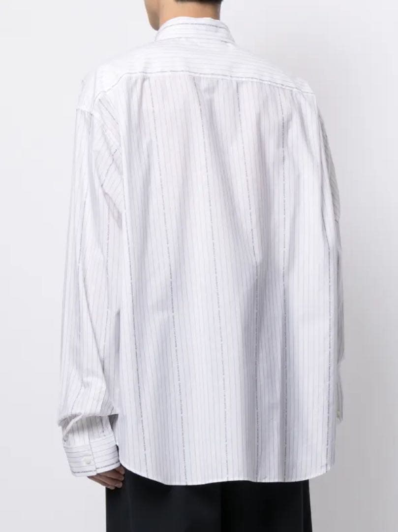 ☆定価14万☆ BALENCIAGA ピンストライプシャツ