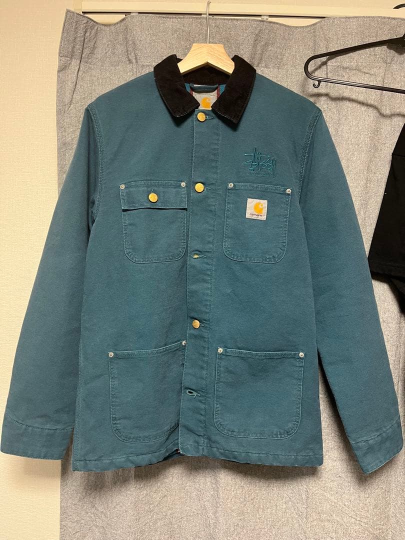 stussy carhartt chore coat Mサイズ - メルカリ