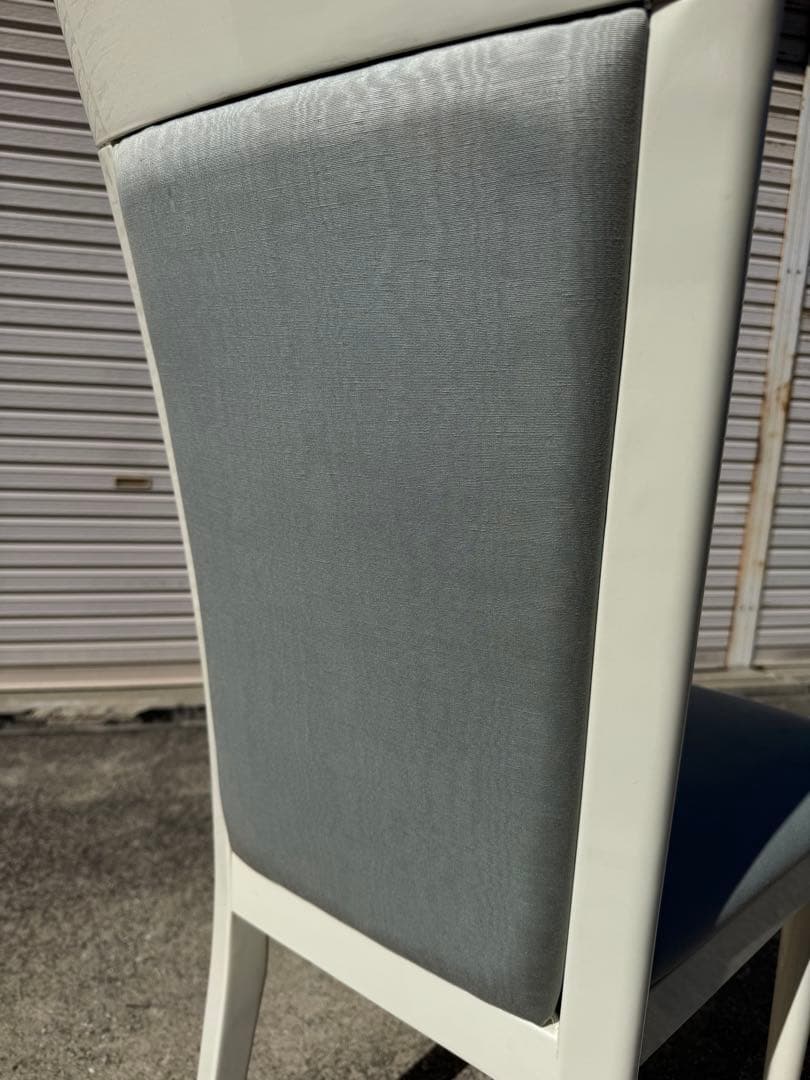 チェア ダイニングチェア メデューサ 白家具 ユーロカーサ - メルカリ