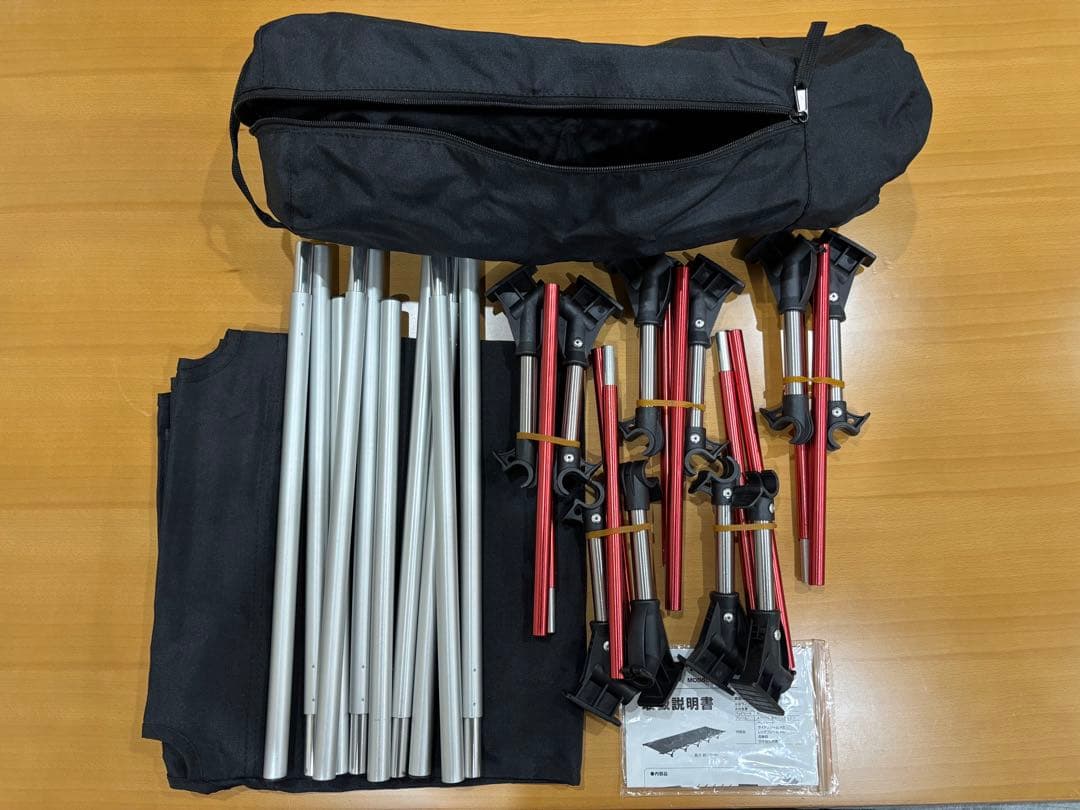 【未使用・新品】アウトドア コット ロータイプ MOB65-BK ブラック2個 楽天市場】MTK コット MOB65HL-BK アウトドア 2WAY ハイ＆ロータイプ